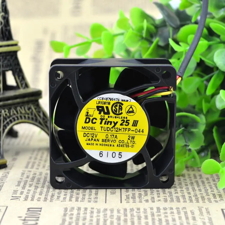 SERVO TUDC12H7FP-044 0.17A double ball bearing cooling fan SERVO TUDC12H7FP-044 0.17A double ball bearing cooling fan