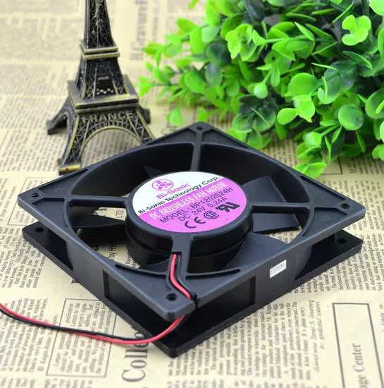 Bi-Sonic BP1202524H DC24V 0.24A 120*120*25 2wire inverter cooling fan Bi-Sonic BP1202524H DC24V 0.24A 120*120*25 2wire inverter cooling fan