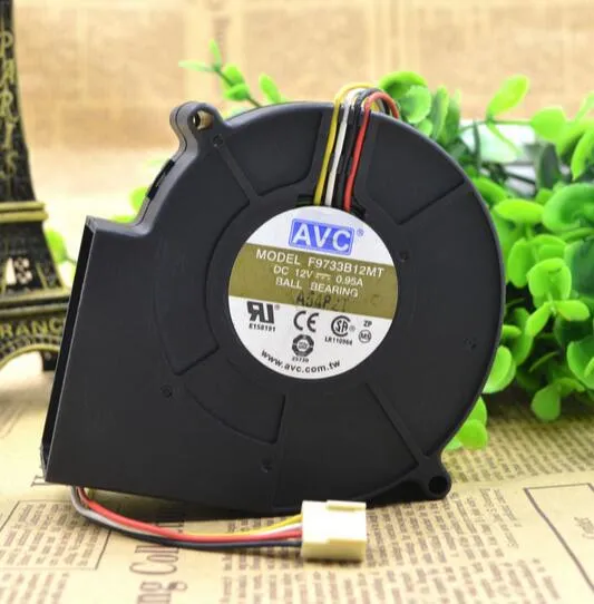 AVC F9733B12MT 12V 0.95A 4-wire blower fan AVC F9733B12MT 12V 0.95A 4-wire blower fan