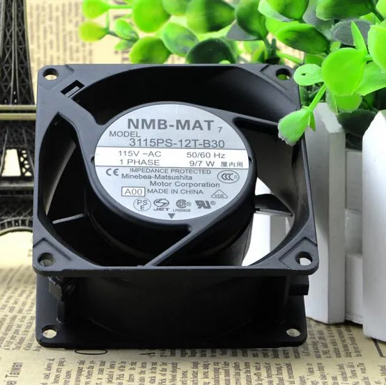 NMB 3115PS-12T-B30 115V double ball bearing fan NMB 3115PS-12T-B30 115V double ball bearing fan
