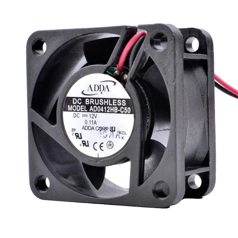 ADDA AD0412HB-C50 12V 0.11A Double ball silent cooling fan ADDA AD0412HB-C50 12V 0.11A Double ball silent cooling fan
