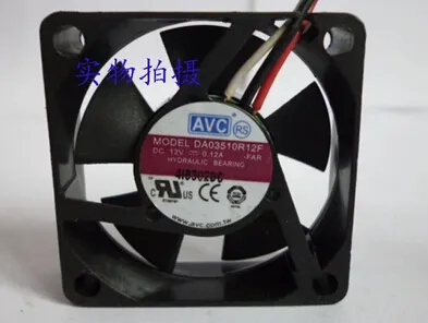 AVC DA03510R12F 12V 0.12A 3 line oil cooling fan AVC DA03510R12F 12V 0.12A 3 line oil cooling fan