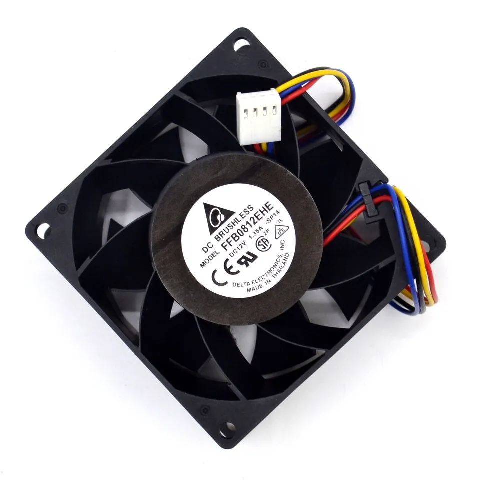 Delta FFB0812EHE 12V 1.35A Need double ball bearing fan Delta FFB0812EHE 12V 1.35A Need double ball bearing fan
