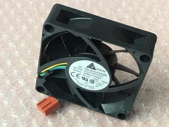 Delta AFB0712VHD DC 12V 0.40A 4-line PWM Intelligent Temperature Control Ball Bearing Cooling Fan Delta AFB0712VHD DC 12V 0.40A 4-line PWM Intelligent Temperature Control Ball Bearing Cooling Fan