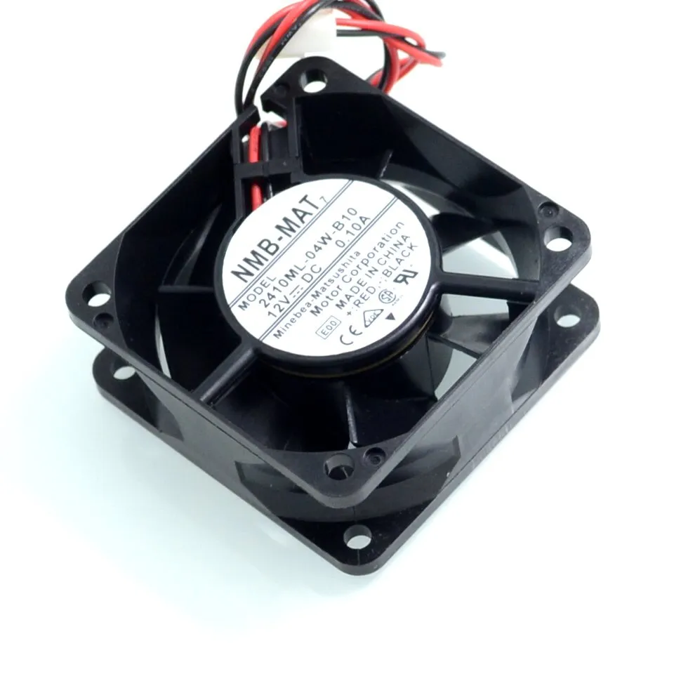 NMB-MAT7 2410ML-04W-B10 6CM 12V 0.10A dual ball bearing silent Cooling fan NMB-MAT7 2410ML-04W-B10 6CM 12V 0.10A dual ball bearing silent Cooling fan