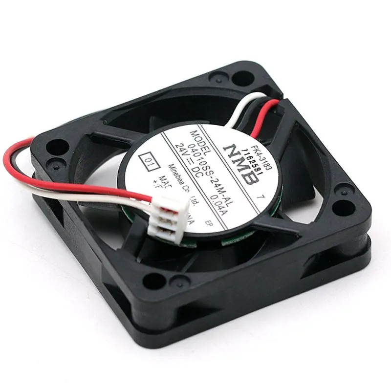 NMB 04010SS-24M-AL 24V 0.04A 40mm axial mini cooling fan NMB 04010SS-24M-AL 24V 0.04A 40mm axial mini cooling fan