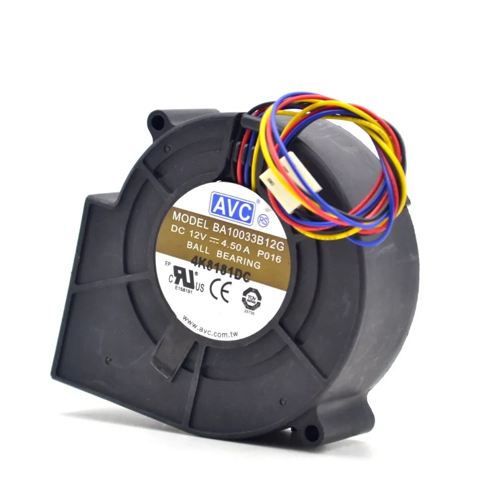 AVC BA10033B12G DC12V 4.5A super violent Blower air dryer exhaust fan AVC BA10033B12G DC12V 4.5A super violent Blower air dryer exhaust fan
