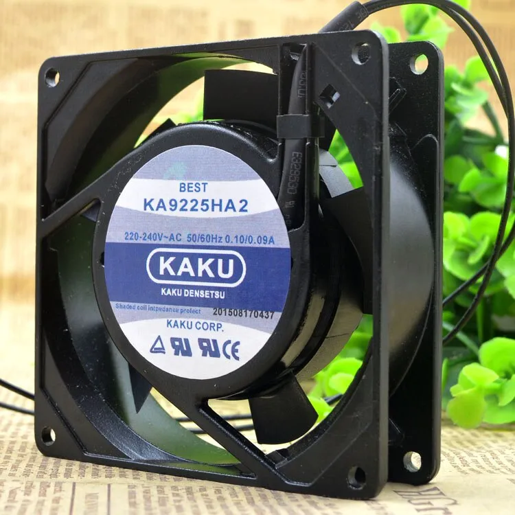 KAKU KA9225HA2 ST AC220V 0.10A/0.09A bearing bearing Cooling fan KAKU KA9225HA2 ST AC220V 0.10A/0.09A bearing bearing Cooling fan