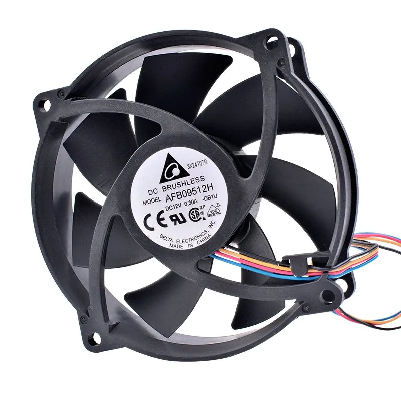 DELTA AFB09512H 12V 0.30A Double ball bearing cooling fan DELTA AFB09512H 12V 0.30A Double ball bearing cooling fan