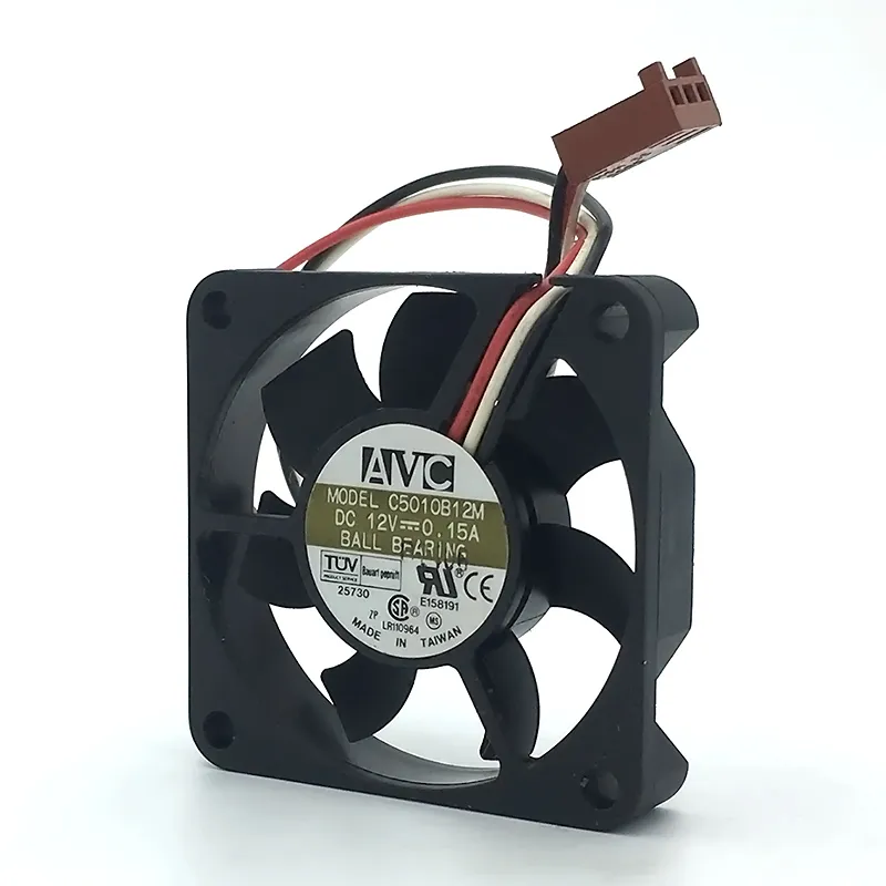AVC C5010B12M 3-lines DC12V 0.15A Dual Ball Bearing server inverter cooler cooling fan AVC C5010B12M 3-lines DC12V 0.15A Dual Ball Bearing server inverter cooler cooling fan