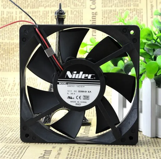 NIDEC A35741-16CIS1 DC12V 0.39A dual ball cooling fan NIDEC A35741-16CIS1 DC12V 0.39A dual ball cooling fan