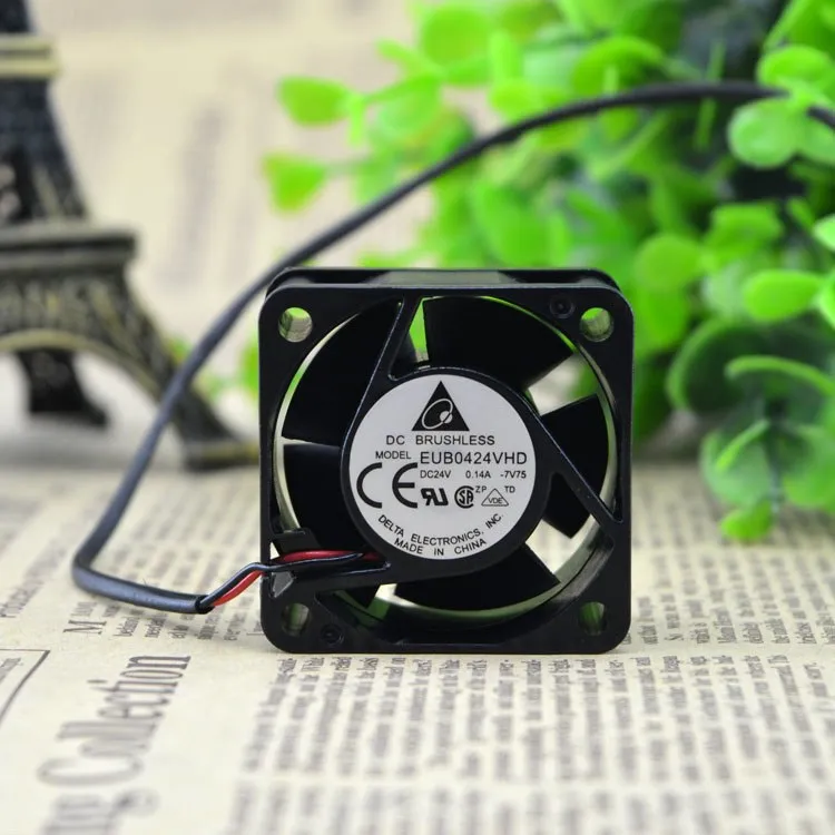 Delta EUB0424VHD DC24v 0.14A 2 line cooling fan Delta EUB0424VHD DC24v 0.14A 2 line cooling fan