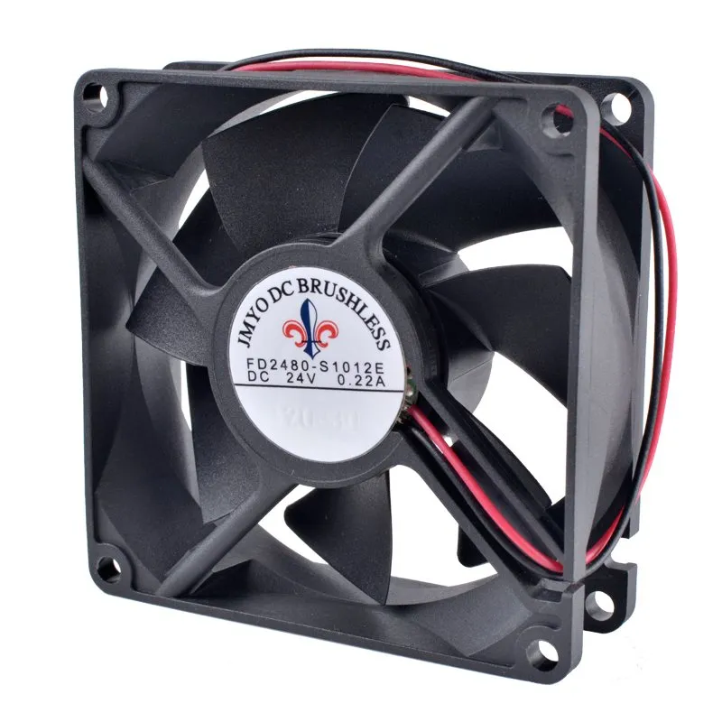 FD2480-S1012E 8cm 8025 80mm 24V 0.22A Large air volume inverter cooling fan FD2480-S1012E 8cm 8025 80mm 24V 0.22A Large air volume inverter cooling fan