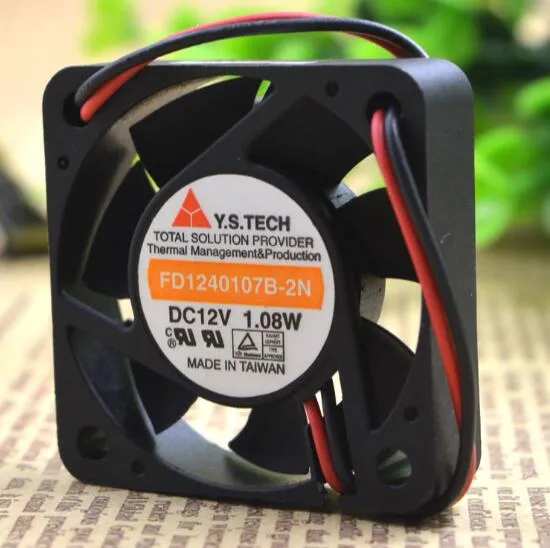 Y.S.TECH FD1240107B-2N authentic 4CM 40*40*10 1.08W 2 wire cooling fan Y.S.TECH FD1240107B-2N authentic 4CM 40*40*10 1.08W 2 wire cooling fan