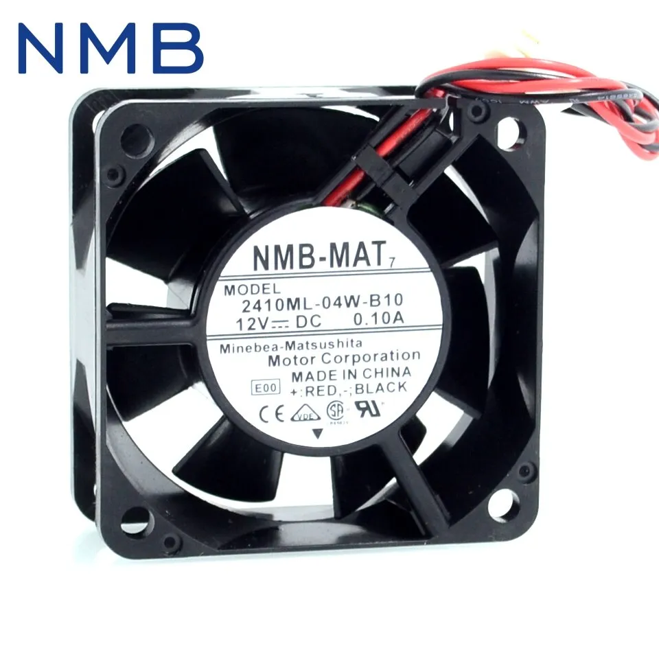 NMB-MAT7 2410ML-04W-B10 6CM 12V 0.10A dual ball bearing silent Cooling fan NMB-MAT7 2410ML-04W-B10 6CM 12V 0.10A dual ball bearing silent Cooling fan