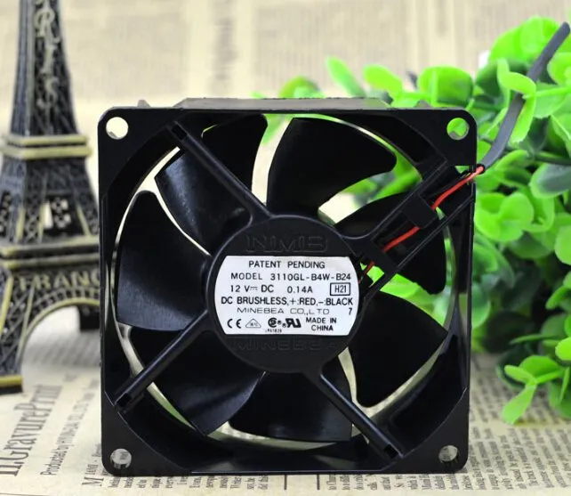 NMB 3110GL-B4W-B24 12V 0.14A quiet cooling fan NMB 3110GL-B4W-B24 12V 0.14A quiet cooling fan