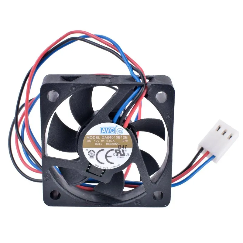 AVC DA04010B12E DC12V 0.07A Double Ball Bearing Fan AVC DA04010B12E DC12V 0.07A Double Ball Bearing Fan