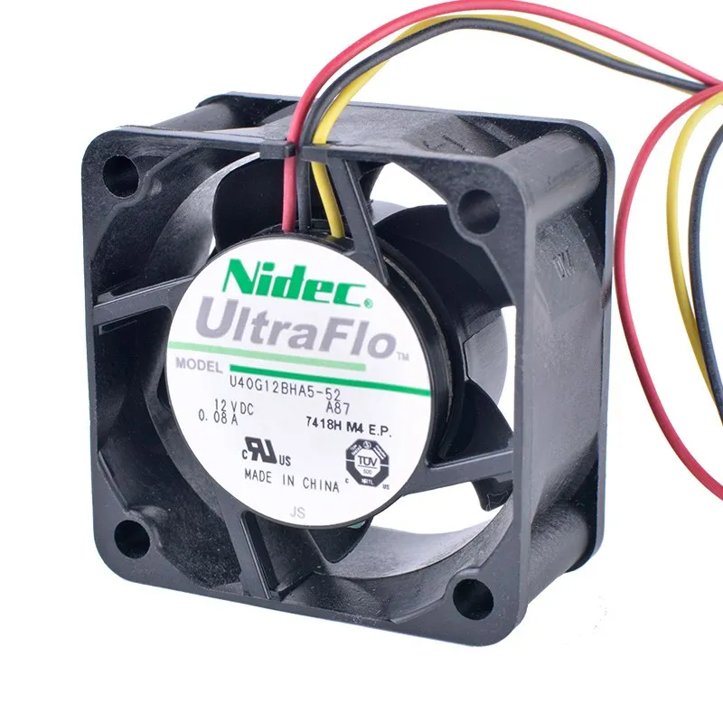 Nidec U40G12BHA5-52 A87 12V 0.08A cooling fan Nidec U40G12BHA5-52 A87 12V 0.08A cooling fan