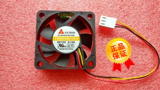Y.S.TECH YW04510012BH DC12V 0.14A 3 line fan Y.S.TECH YW04510012BH DC12V 0.14A 3 line fan