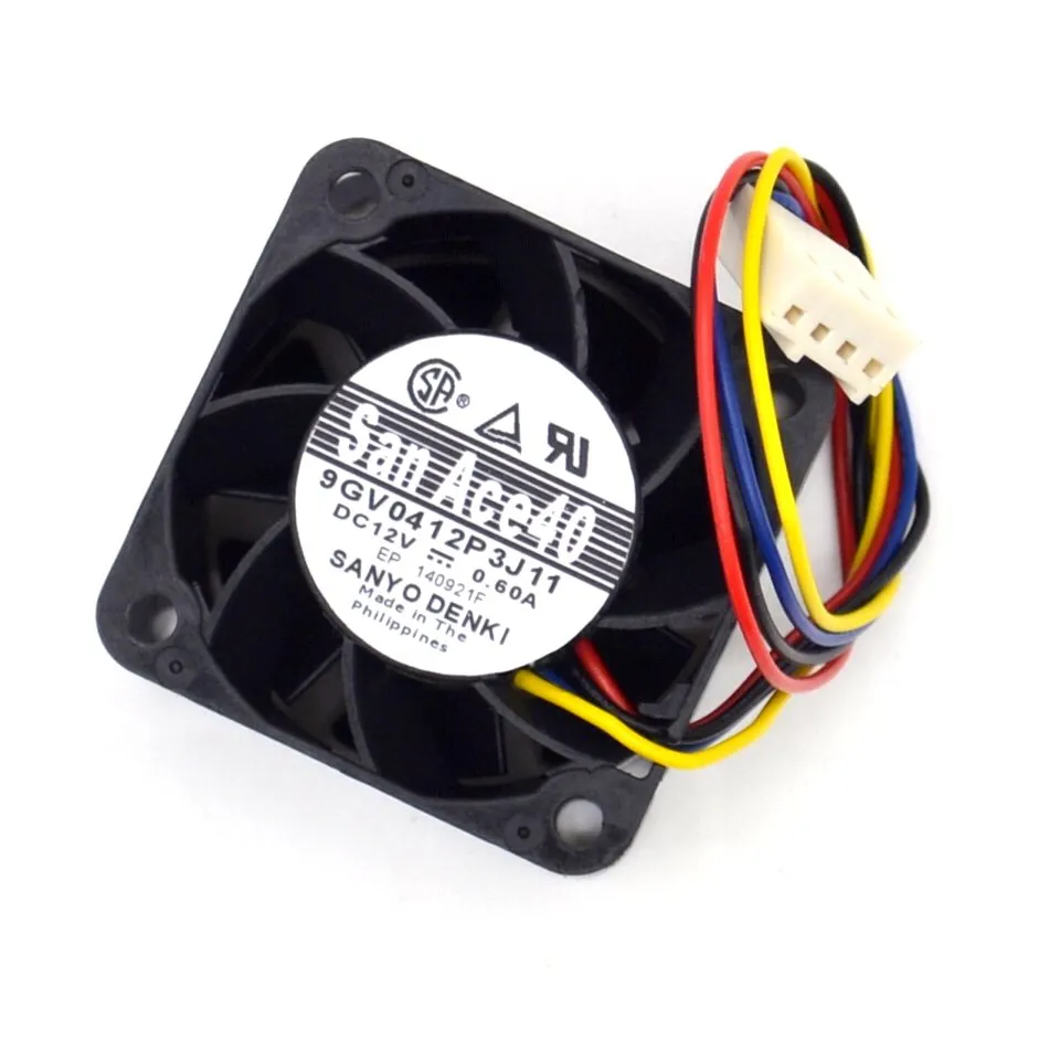 Sanyo 9GV0412P3J11 0.60A Gale PWM speed control air volume fan Sanyo 9GV0412P3J11 0.60A Gale PWM speed control air volume fan