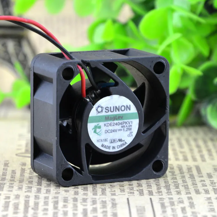 SUNON maglev KDE2404PKV1 4CM 24V 1.2W power supply axial cooling fan SUNON maglev KDE2404PKV1 4CM 24V 1.2W power supply axial cooling fan