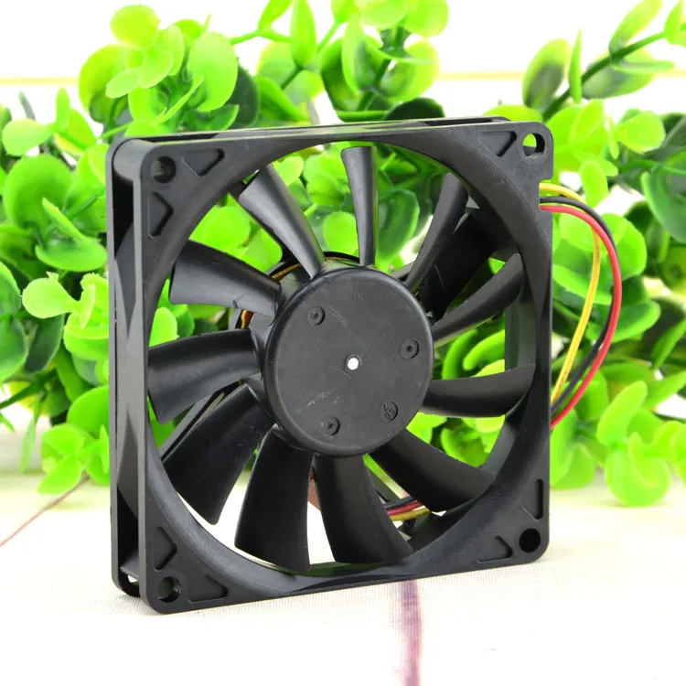 Nidec D08R-12TH 18A 12V 0.17A 8CM three-wire cooling fan Nidec D08R-12TH 18A 12V 0.17A 8CM three-wire cooling fan