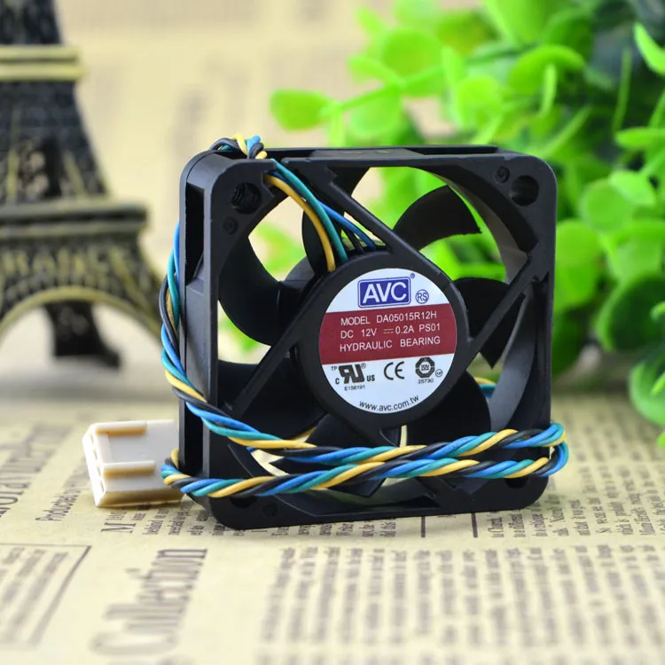 AVC DA0515R12H 12V 0.2A Gale volume 4 lines / PWM temperature control fan AVC DA0515R12H 12V 0.2A Gale volume 4 lines / PWM temperature control fan