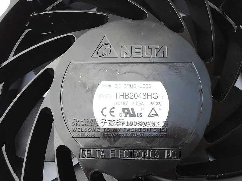 Delta THB2048HG -BL28 DC 48V 7.00A 4-wire Server Round Fan Delta THB2048HG -BL28 DC 48V 7.00A 4-wire Server Round Fan