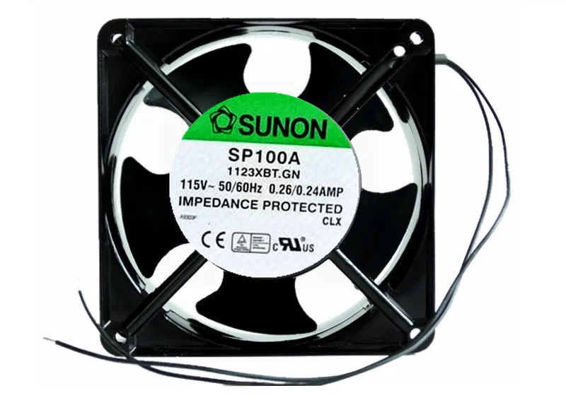 SUNON SP100A 1123XBT.GN 115V 120*120*38MM cabinet fan SUNON SP100A 1123XBT.GN 115V 120*120*38MM cabinet fan