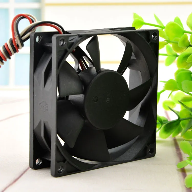 ADDA AD0812XB-A73GL 12V 0.55A 8CM 3-wire Chassis Cooling Fan ADDA AD0812XB-A73GL 12V 0.55A 8CM 3-wire Chassis Cooling Fan