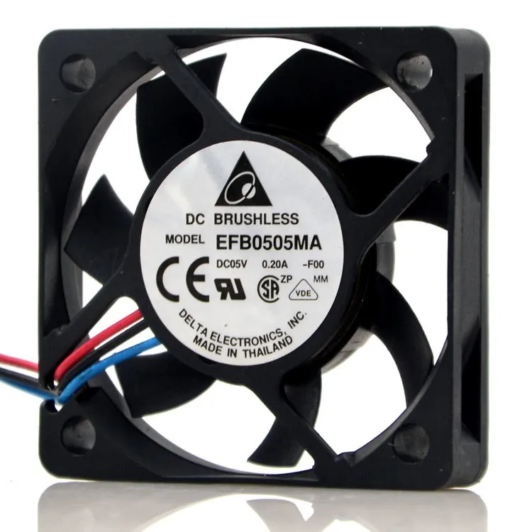 Delta EFB0505MA DC05V 5CM 0.20A 4500RPM Cooling Axial Fan Delta EFB0505MA DC05V 5CM 0.20A 4500RPM Cooling Axial Fan