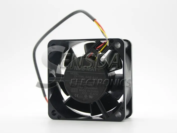 NMB 2410ML-04W-B39 60mm 12V 0.16A 3Wire server inverter cooling fan NMB 2410ML-04W-B39 60mm 12V 0.16A 3Wire server inverter cooling fan
