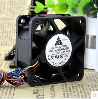 Delta AFB0612GH 6CM 12V 0.72A 4-line PWM flow fan Delta AFB0612GH 6CM 12V 0.72A 4-line PWM flow fan