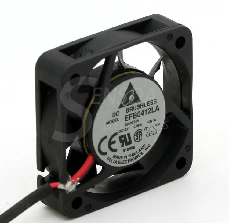 Delta EFB0412LA 4cm 12V 0.08A cpu computer inverter cooling axial fan Delta EFB0412LA 4cm 12V 0.08A cpu computer inverter cooling axial fan