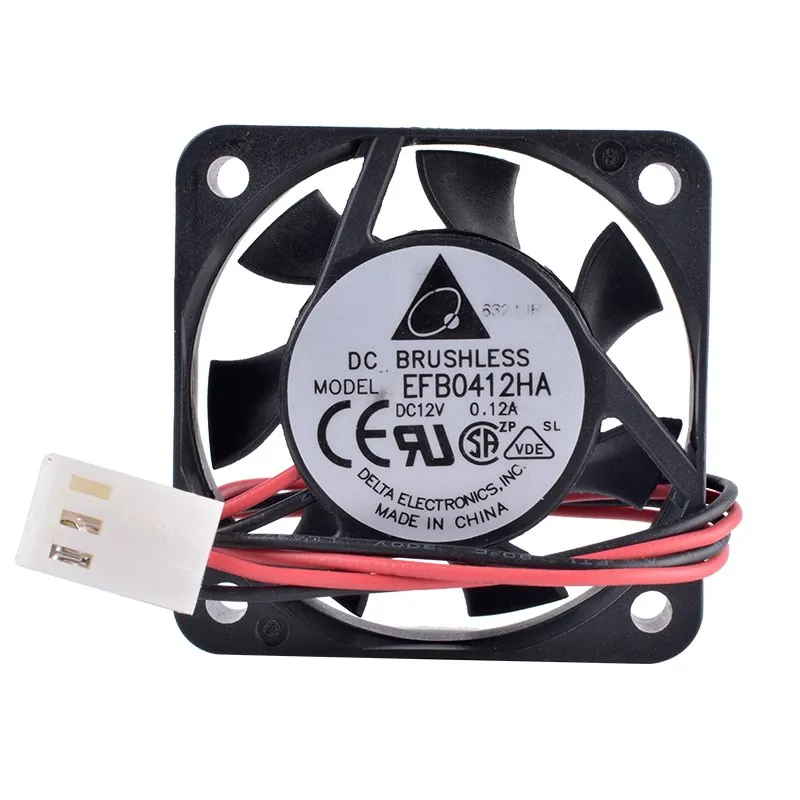 Delta EFB0412HA DC12V 0.12A Double ball bearing cooling fan Delta EFB0412HA DC12V 0.12A Double ball bearing cooling fan