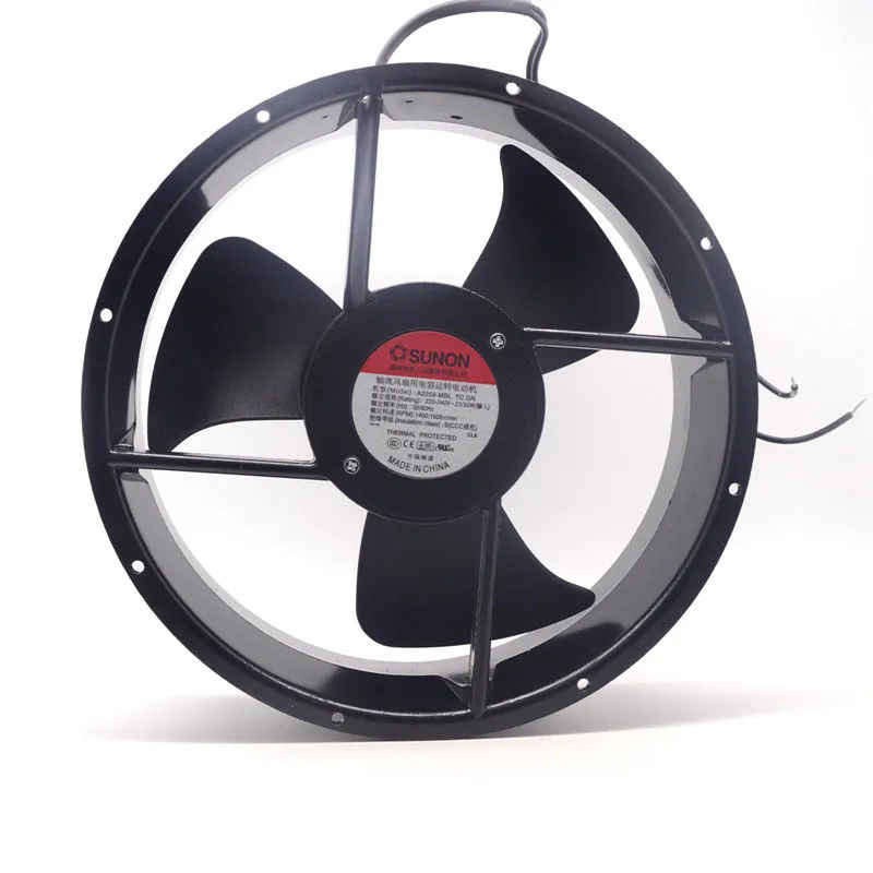 Sunon A2259-MBL TC.GN 250mm 2V metal frame cooling fan Sunon A2259-MBL TC.GN 250mm 2V metal frame cooling fan