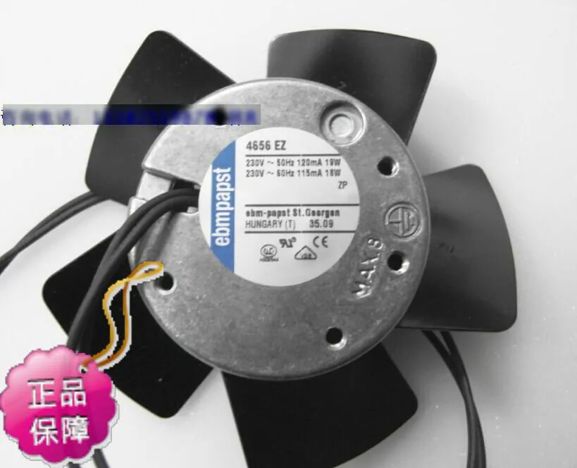 ebmpapst 4656EZ AV230V 19W 120*38M temperature axial cooling fan ebmpapst 4656EZ AV230V 19W 120*38M temperature axial cooling fan