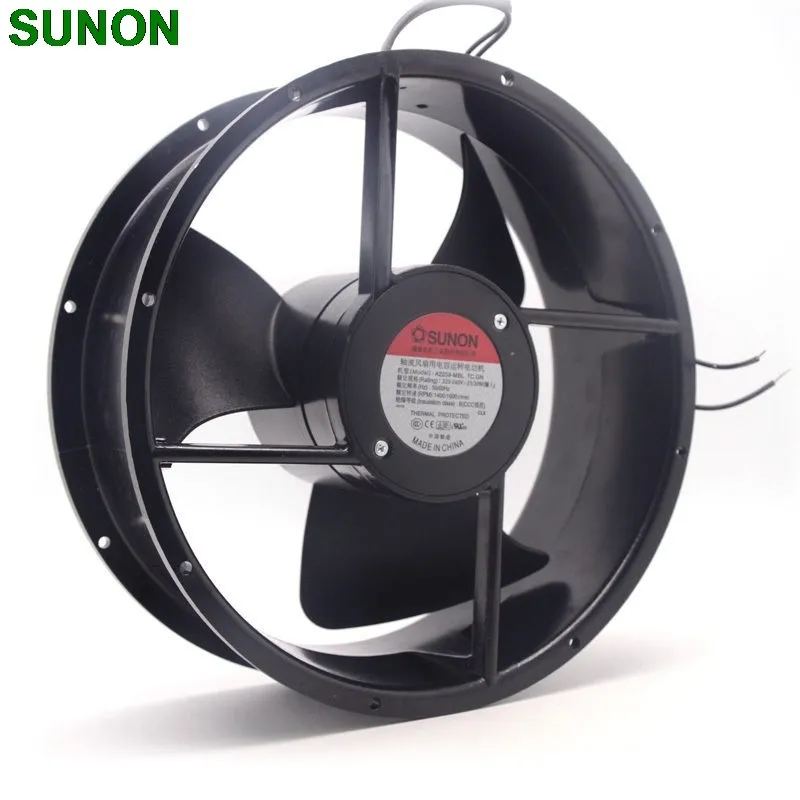 Sunon A2259-MBL TC.GN 250mm 2V metal frame cooling fan Sunon A2259-MBL TC.GN 250mm 2V metal frame cooling fan