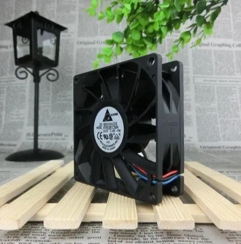 Delta FFB0812VH-FOO DC 12V 0.42A Speed Double Ball Bearing Cooling Fan Delta FFB0812VH-FOO DC 12V 0.42A Speed Double Ball Bearing Cooling Fan