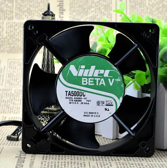 Nidec A34362-87 48V 127x127x38mm high temperature cooling fan Nidec A34362-87 48V 127x127x38mm high temperature cooling fan