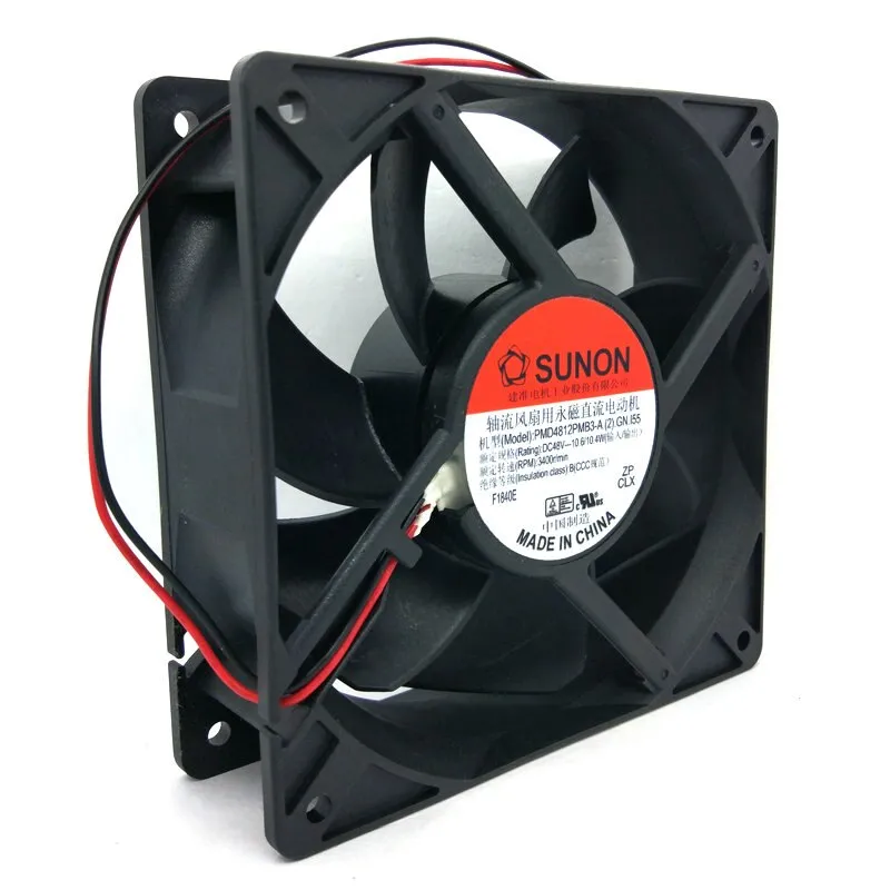 SUNON PMD4812PMB3-A (2) .GN I55 48V 10.6W IP55 waterproof cooling fan SUNON PMD4812PMB3-A (2) .GN I55 48V 10.6W IP55 waterproof cooling fan