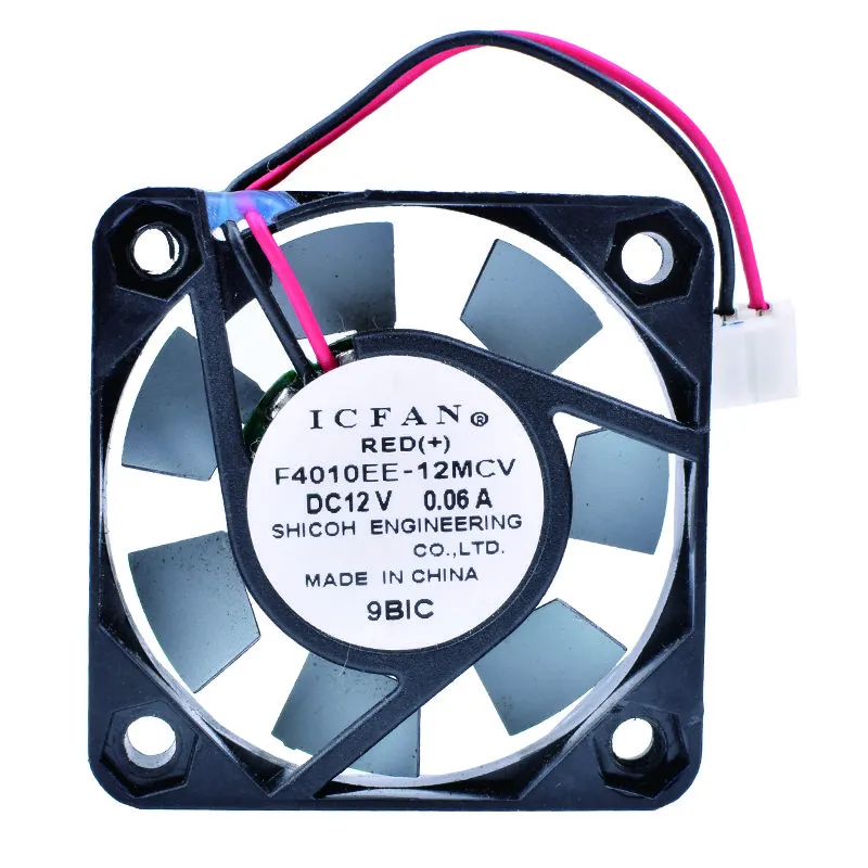 ICFAN F4040EE-12MCV 12V 0.06A North and South Bridge mini chassis silent fan Metal cooling fan ICFAN F4040EE-12MCV 12V 0.06A North and South Bridge mini chassis silent fan Metal cooling fan
