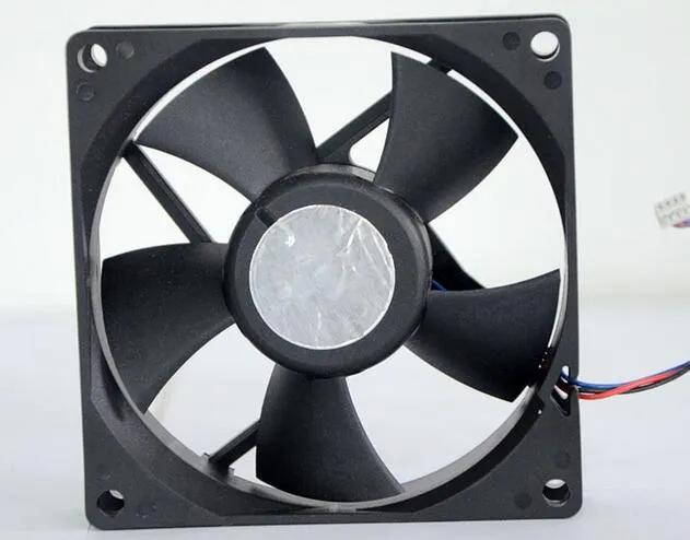 Delta AFB0812MD 80*80*20 DC 12V 0.2A three wire chassis power supply fan cooling device Delta AFB0812MD 80*80*20 DC 12V 0.2A three wire chassis power supply fan cooling device