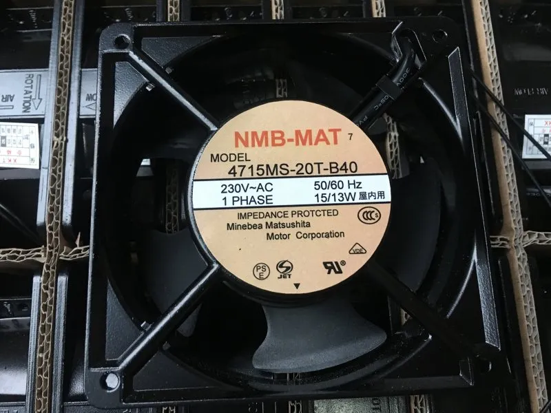 NMB-MAT 4715MS-T-B40 12CM 15/13W cooling fan NMB-MAT 4715MS-T-B40 12CM 15/13W cooling fan