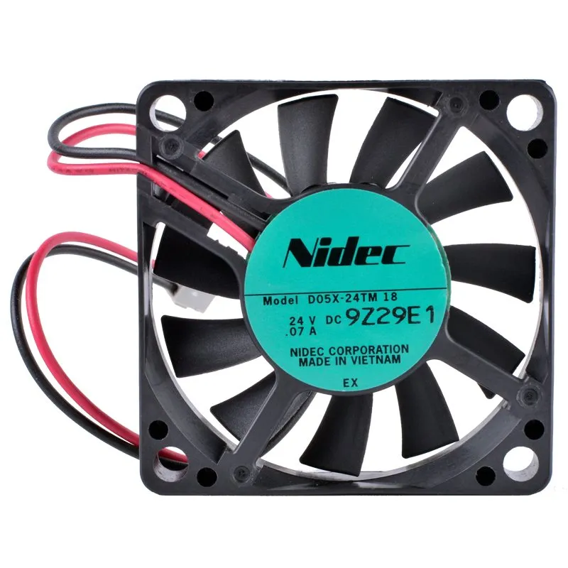 Nidec D05X-24TM 50x50x10mm 24V 0.07A Inverter industrial cooling fan Nidec D05X-24TM 50x50x10mm 24V 0.07A Inverter industrial cooling fan
