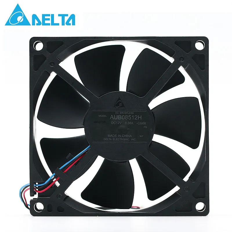 Delta AUB08512H 12V 0.36A 8.5cm three line projector cooling fan Delta AUB08512H 12V 0.36A 8.5cm three line projector cooling fan