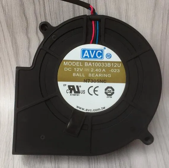 AVC BA10033B12U DC 12V 2.40A oven ball draught blower cooling fan AVC BA10033B12U DC 12V 2.40A oven ball draught blower cooling fan
