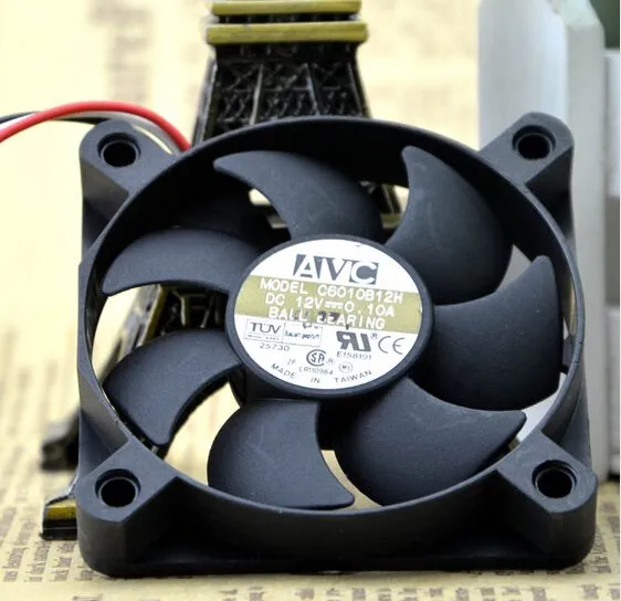 AVC C6010B12H 60*60*10 12V 0.10A 6CM CPU chassis power supply fan AVC C6010B12H 60*60*10 12V 0.10A 6CM CPU chassis power supply fan
