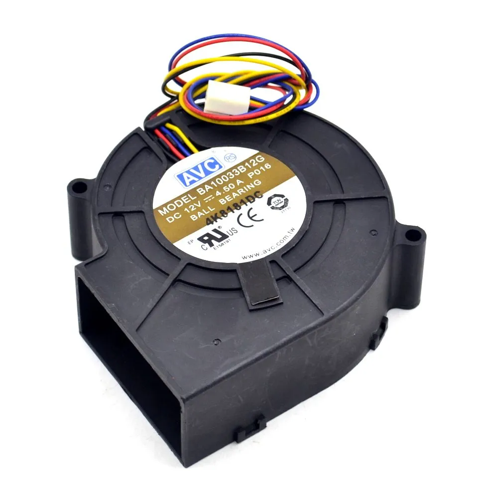 AVC BA10033B12G DC12V 4.5A super violent Blower air dryer exhaust fan AVC BA10033B12G DC12V 4.5A super violent Blower air dryer exhaust fan