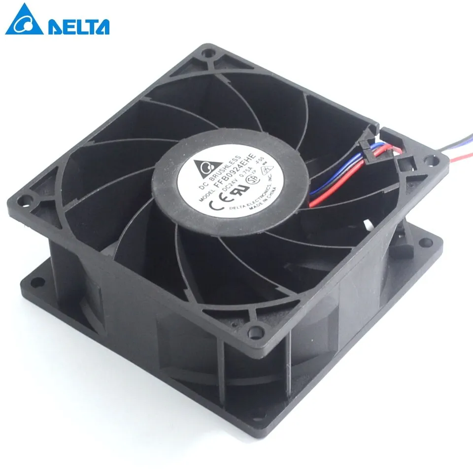 Delta FFB0924EHE-ROO 24V 0.75A 18W inverter cooling fan Delta FFB0924EHE-ROO 24V 0.75A 18W inverter cooling fan